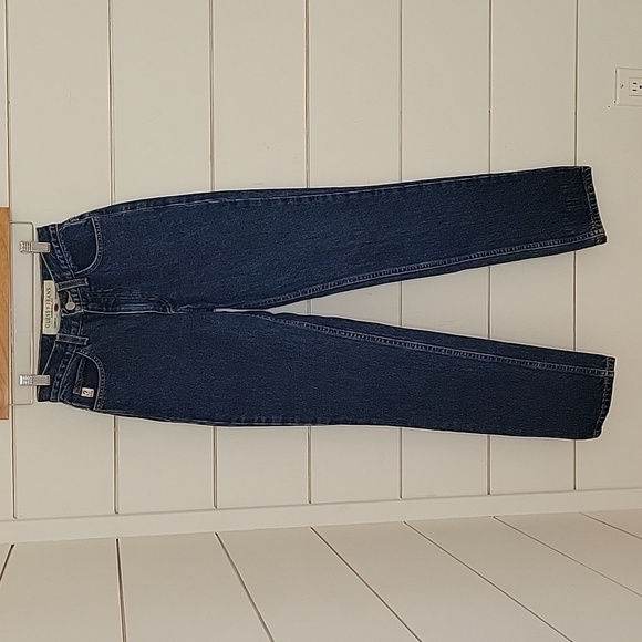 GUESS? 90s VINTAGE Style 1050 size 24 high waisted blue jeans - Picture 1 of 4